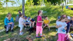 Opékání buřtíků